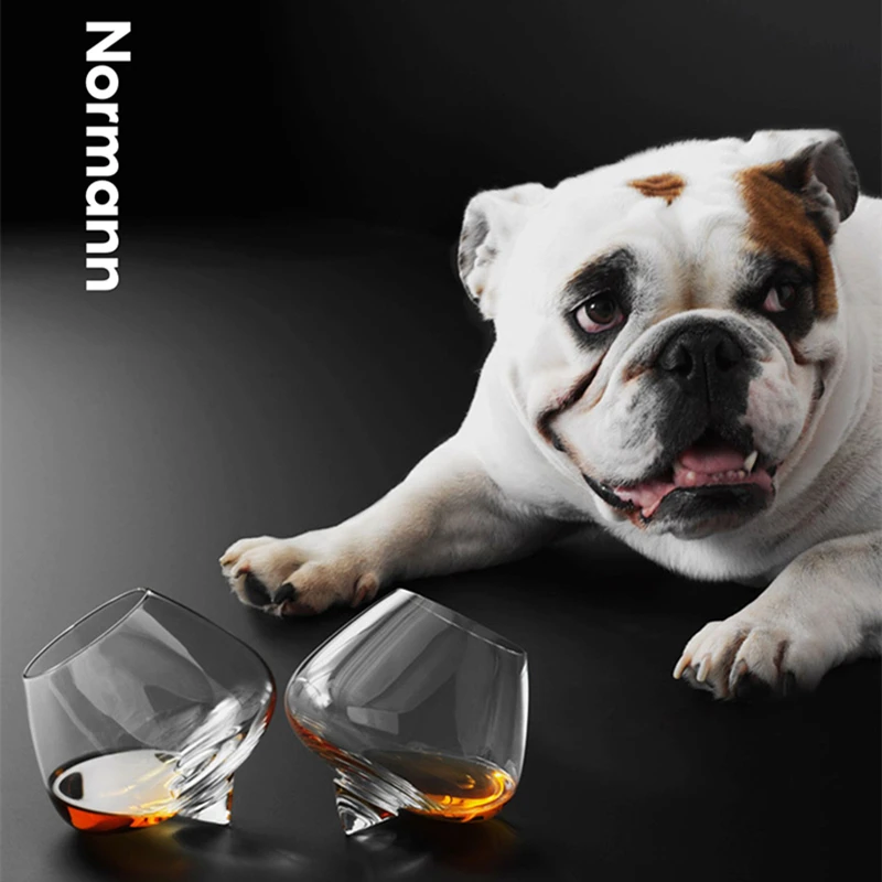 Normann Копенгагенский вращающийся ликер для виски стеклянный коньяк стакан вина