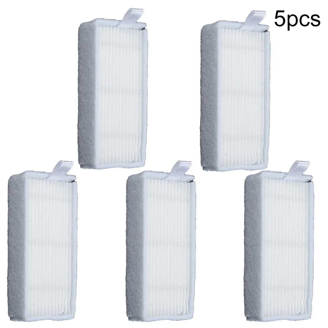 

5pcs Dust Filters For Medion MD 16192 18500 Chuwi ILife V1,V3,V5Pro Vacuum Cleaner Household Cleaning Tools Robot Spare Parts