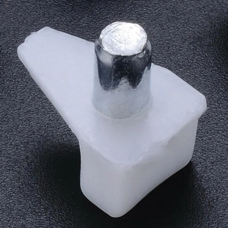 

1pcs Shelf Studs Pegs with Metal Pin Shelves Seperator Cabinet Bracket Wooden Holder Furniture Cupboard Fixed Support Q3Y1