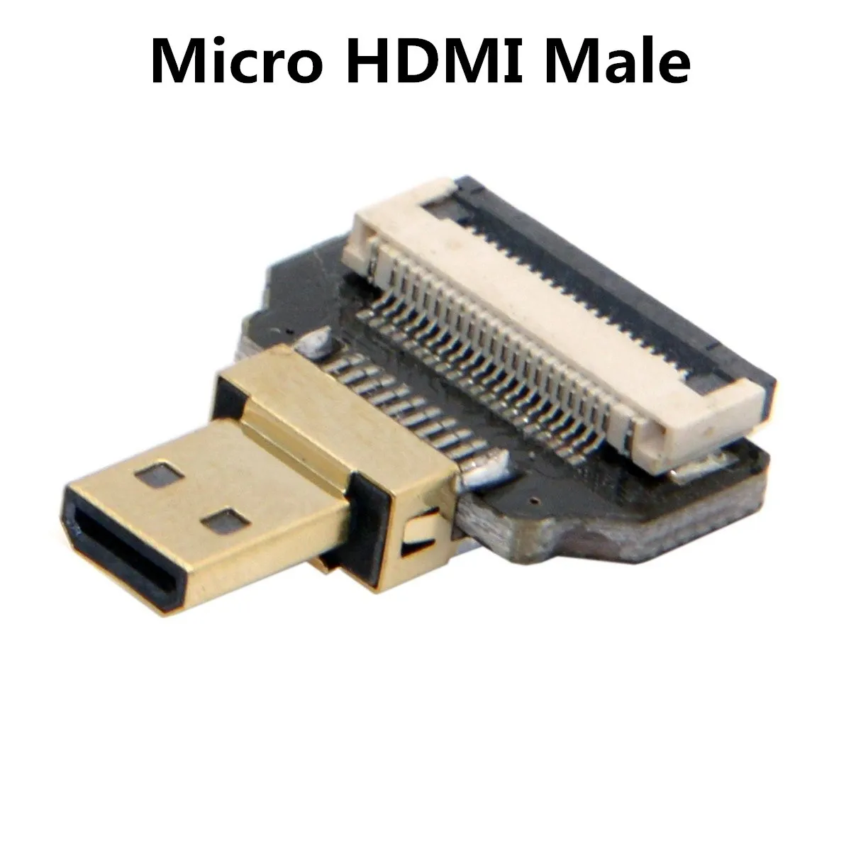 

Micro HDMI Type D Male Connector for FPV HDTV Multicopter Aerial Photography
