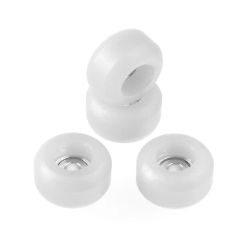 

4 Pcs/Set Professional Urethane Bearing Wheels for Wooden Fingerboard C5AF