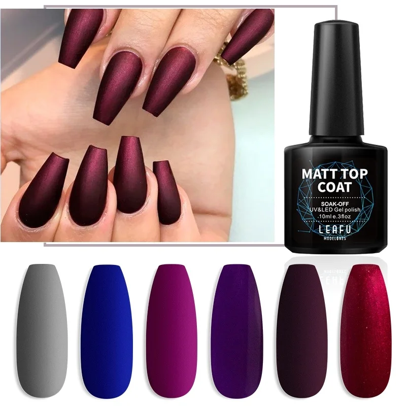 Лак для ногтей Modelones 10 мл матовый светодиодный долговечный отмачиваемый | Красота