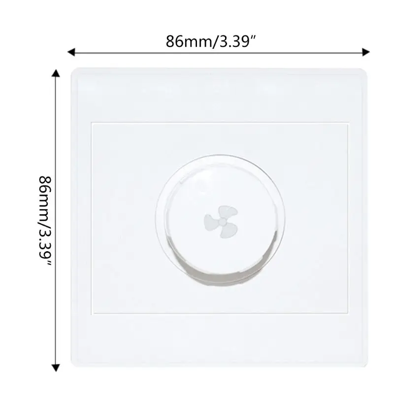 

86 Type Ceiling Fan Adjustment Stepless Speed Controller Wall Switch 220V 10A for 15-300W Dimmer