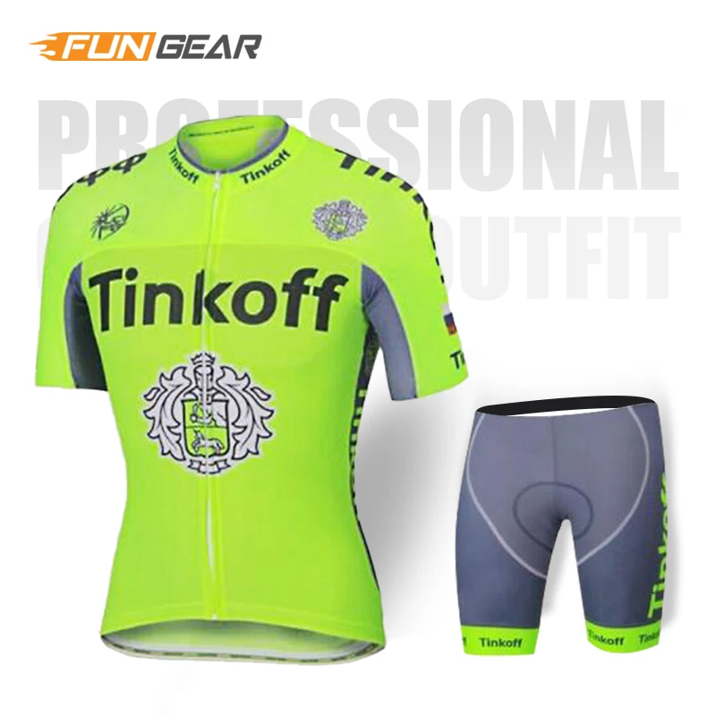 Normal Cycling Set Tinkoff Велоспорт Джерси Набор Pro команда Aleing одежда для велоспорта Велоспорт нагрудник шорты мужской велосипедный свитер комплект Ropa Ciclismo триатлон - Цвет: Normal Cycling Set