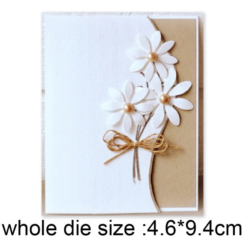 

Customize dies 2pcs wildflower Edge Frame Metal Cutting Dies Stencil Dies Scrapbooking Card Making Embossing Handmade Craft dies