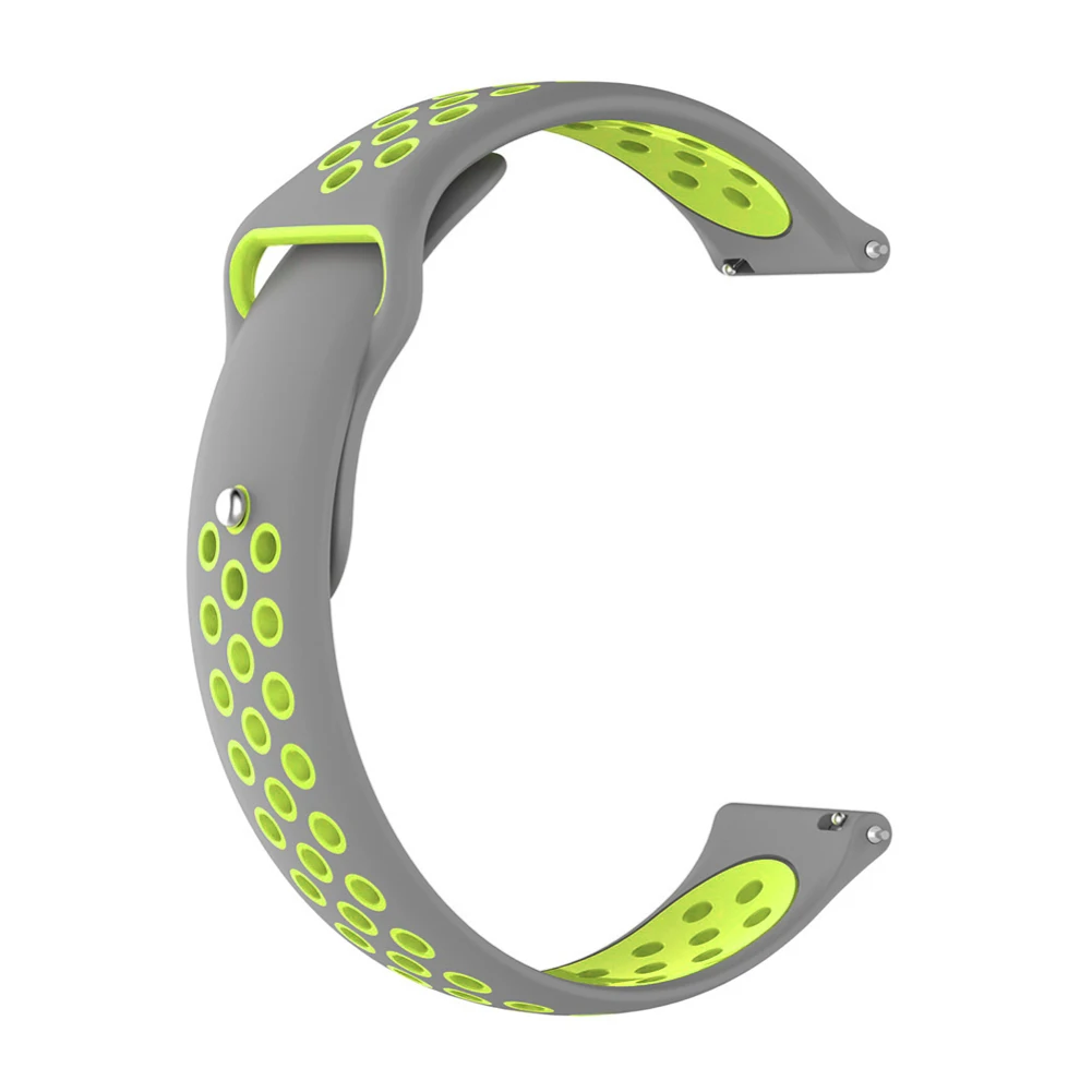 gray green Для Garmin VIVOMOVE HR/Vivoactive 3 сменный силиконовый спортивный ремешок UK - Цвет: gray green