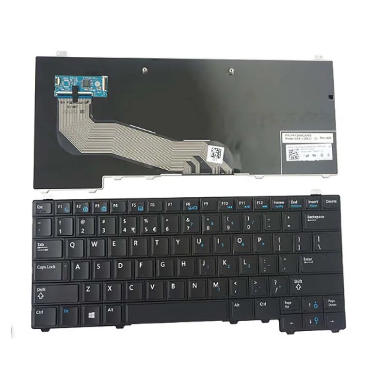Оригинальная клавиатура с подсветкой подходит для ноутбука DELL Latitude E5440 E5450 Y4H14