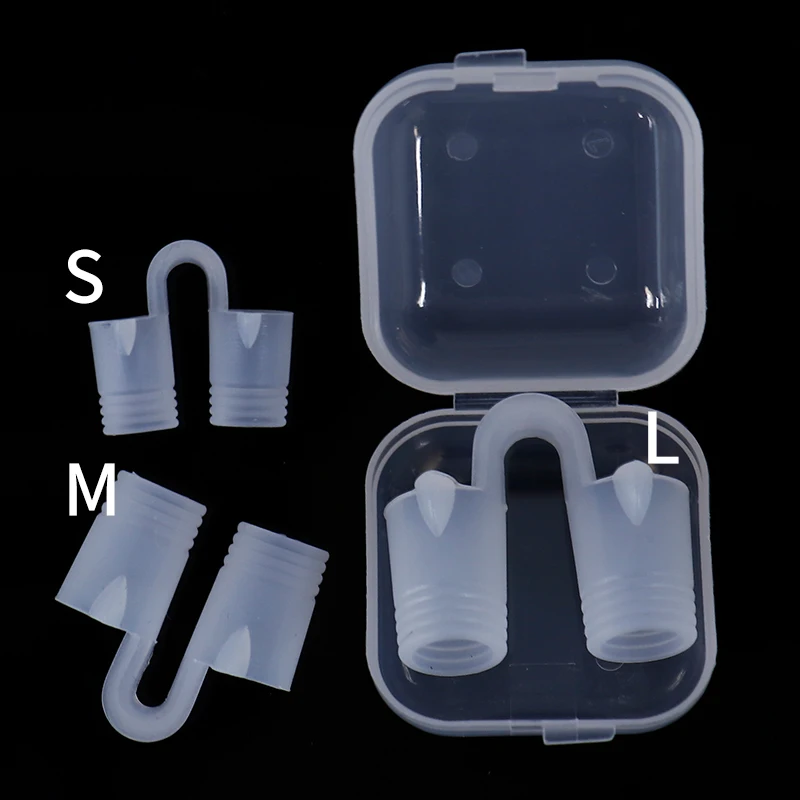 Мини силиконовый Анти Храп апноэ назальный расширитель стоп храп зажимы для носа