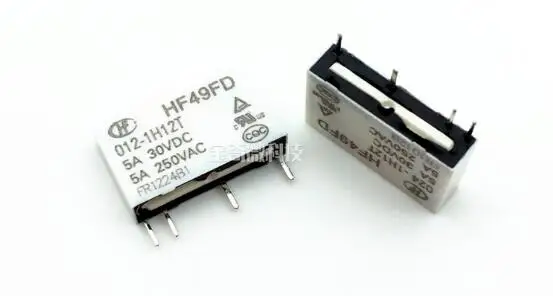 8 шт. реле HF49FD-005-1H12T HF49FD-012-1H12T 5А Реле 4-контактное 5В/12В/24В постоянного тока |