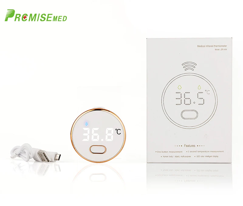 

pr+mise Round type thermometer gun thermometer child thermometer new infrared thermometer