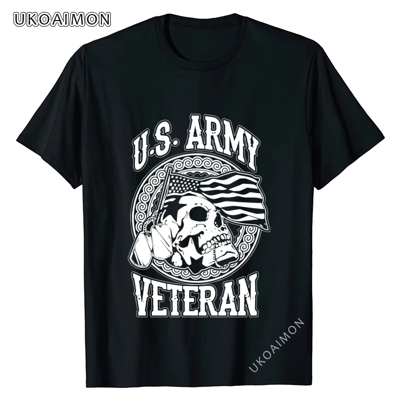 

New Coming US Army Veteran Served Country USA Party Adult Tees Casual O-Neck T-Shirt Print Punk T Shirt Prevalent Plain TShirts