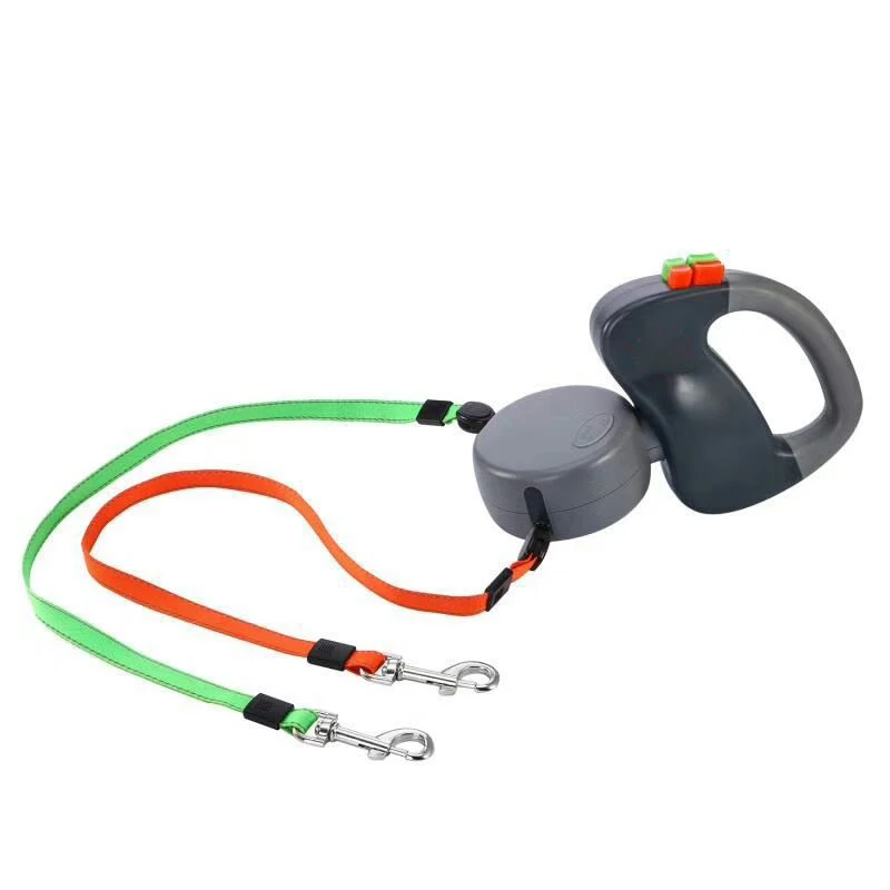 ABS Automatic Retractable Traction Rope With Two-headed Ccreative Dog Leash Chain Pet Supplies | Дом и сад
