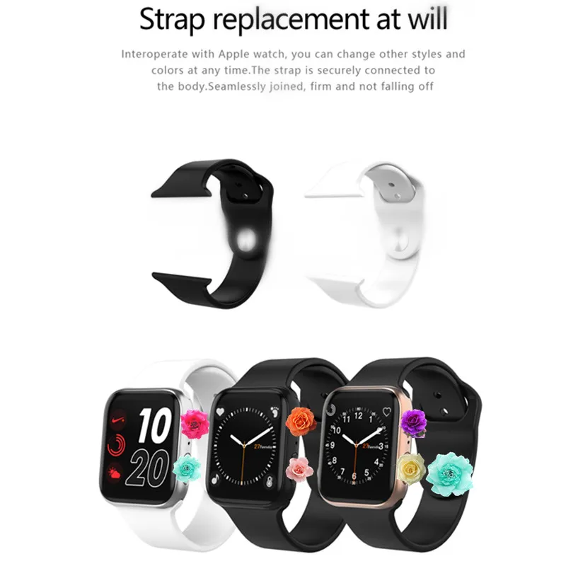 IWO9 Смарт часы серии 4 44 мм с gps Спорт монитор сердечного ритма Smartwatch для iOS iPhone Android