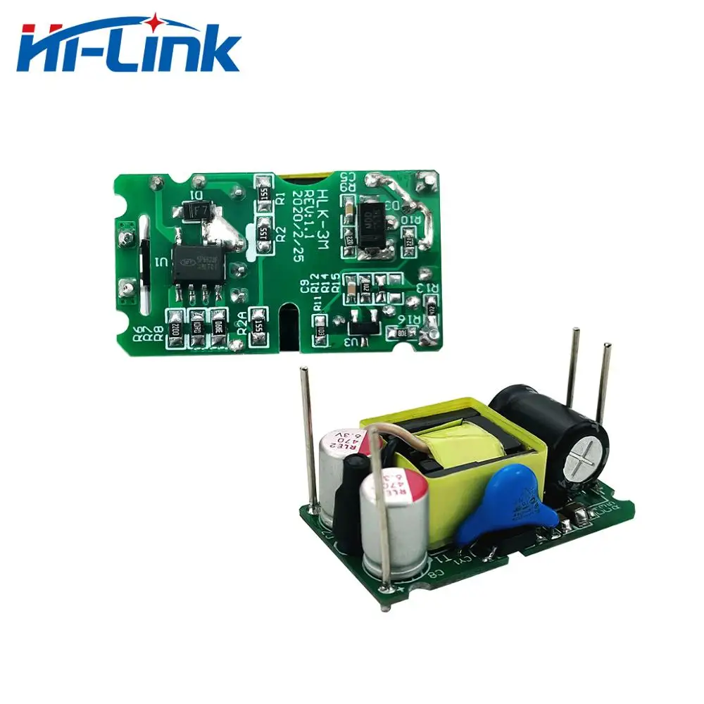 3 Вт AC DC Изолированная Выходная плата hilink 15V 220V power circuit pcba Бесплатная доставка 5