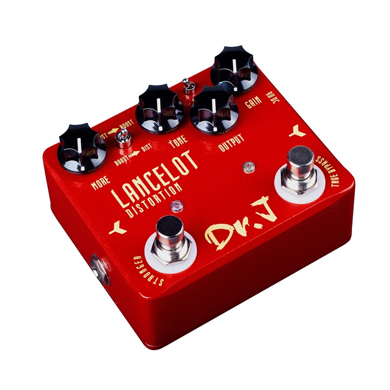 lancelot verzerrung pedal für elektrische gitarre effekt pedale bass blademaster overdrive pedal gitarre teile zubehör free global shipping