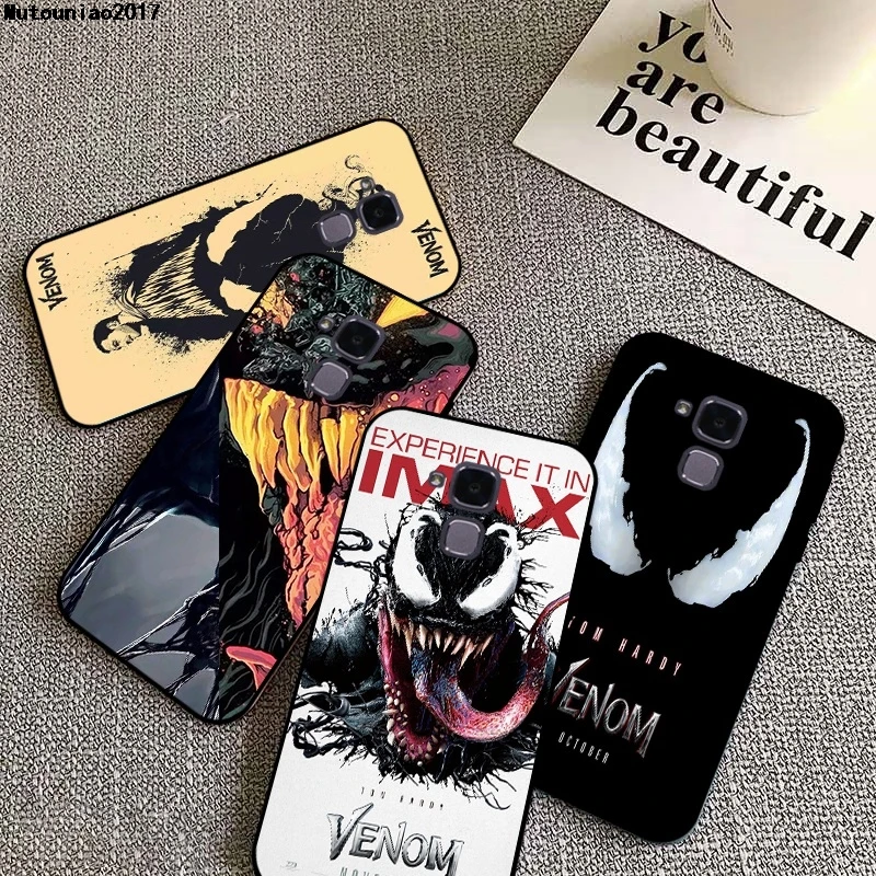 Чехол Venom 1 из мягкого ТПУ для Huawei Honor 7 7A 7C 7X 8 8A 8C 8X 9 9i V9 10 V10 Pro Lite Max|Бамперы| |