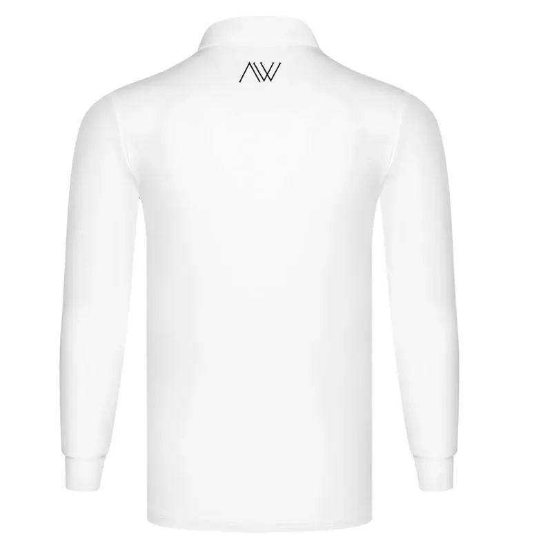 Новая спортивная футболка для гольфа с длинным рукавом 3 цвета мужская одежда