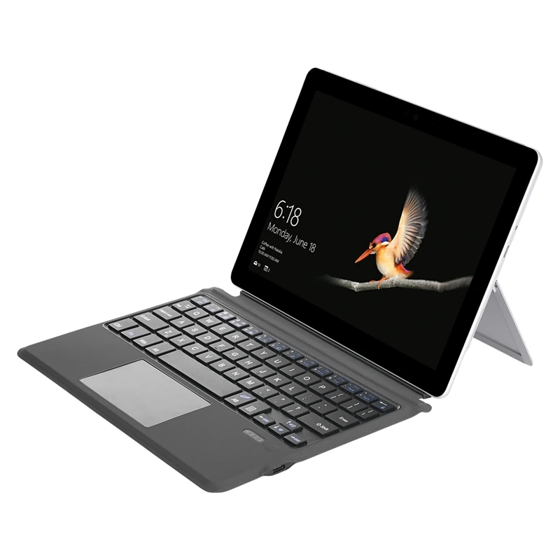 

Gaoominy-Wireless Keyboard with Presspad for Microsoft/Surface Go, Ultra-Slim Portable Bluetooth Wireless Keyboard