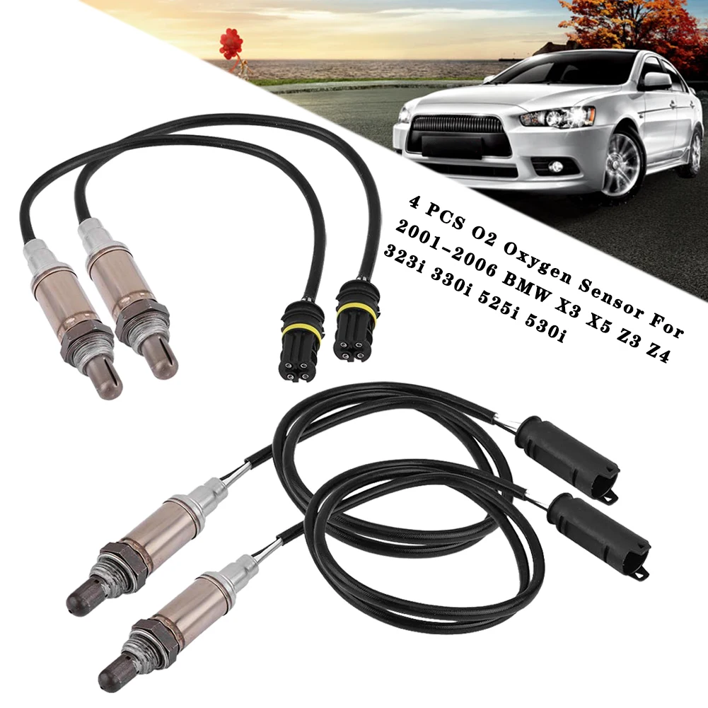 

4 шт. O2 Датчик кислорода для BMW 2001-2006 X3 X5 Z3 Z4 323i 325i 328i 330i 525i 530i SG1108 автомобильные аксессуары