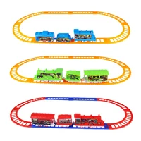car track for toddler train railway learning educational toys electric train set toy battery powered train tracks toy