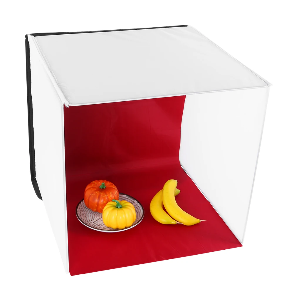ALLOYSEED 40cm Foldable Square Lightbox Softbox Portable Photo Studio Photography Flash Light Diffuser Soft Box For DSLR Camera |