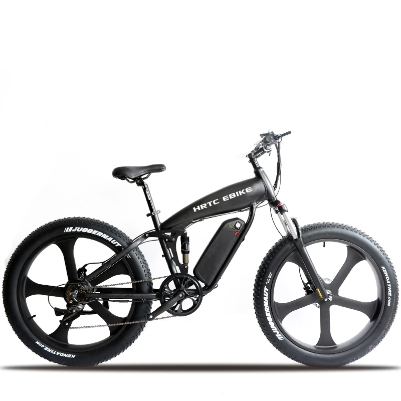 26-дюймовый Электрический горный велосипед 48V1000w мотор 26*4,0 Электрический велосипед мягкий хвост снег горный велосипед