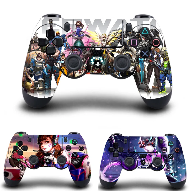 Более наклейки на часы контроллер PS4 виниловое покрытие Наклейка для sony playstation 4