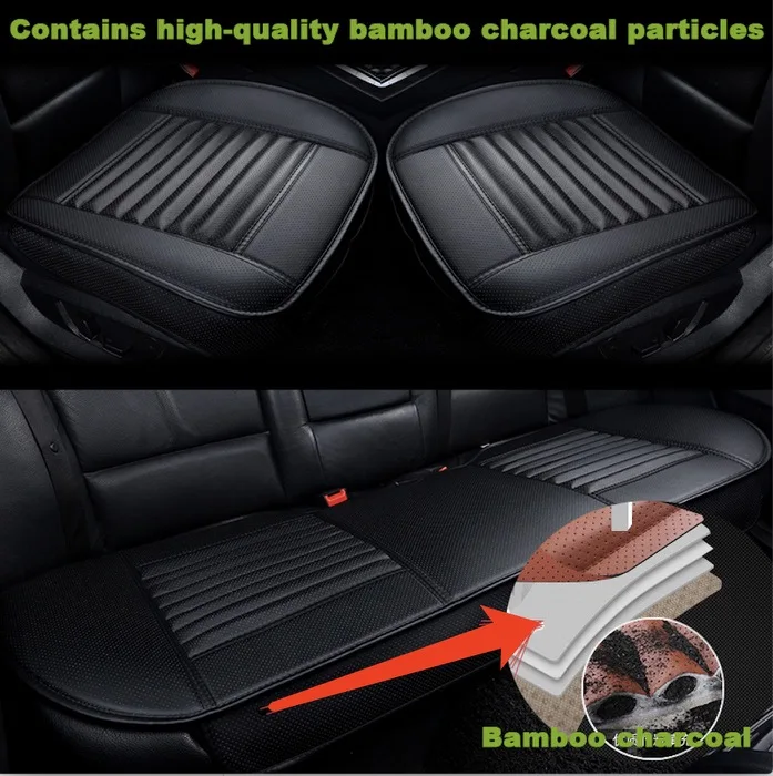 

Four Season PU Leather Car Seat Cushion Seat Cover Universal Car Chair Protector Pad Automobiles Seat Cover Mat Auto Accessories