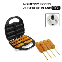 750w kitchen appliance household electric hot dog maker waffle maker for french muffin grilled sausage electric waffle maker