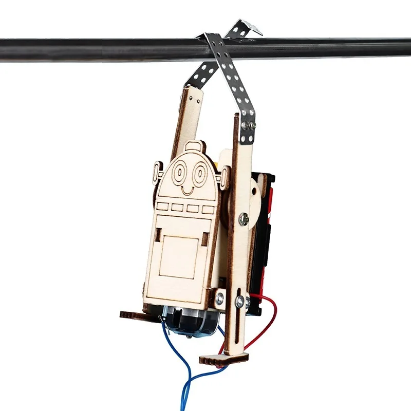 

DIY электрическая веревка-робот для скалолазания, детские игрушки для изучения науки, обучающий стержень, набор для физических эксперименто...
