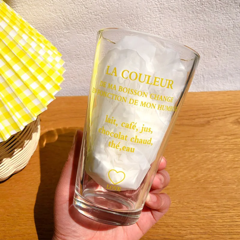 Кружка стеклянная для кофе с крышкой и соломинкой 400 мл|Кружки| |