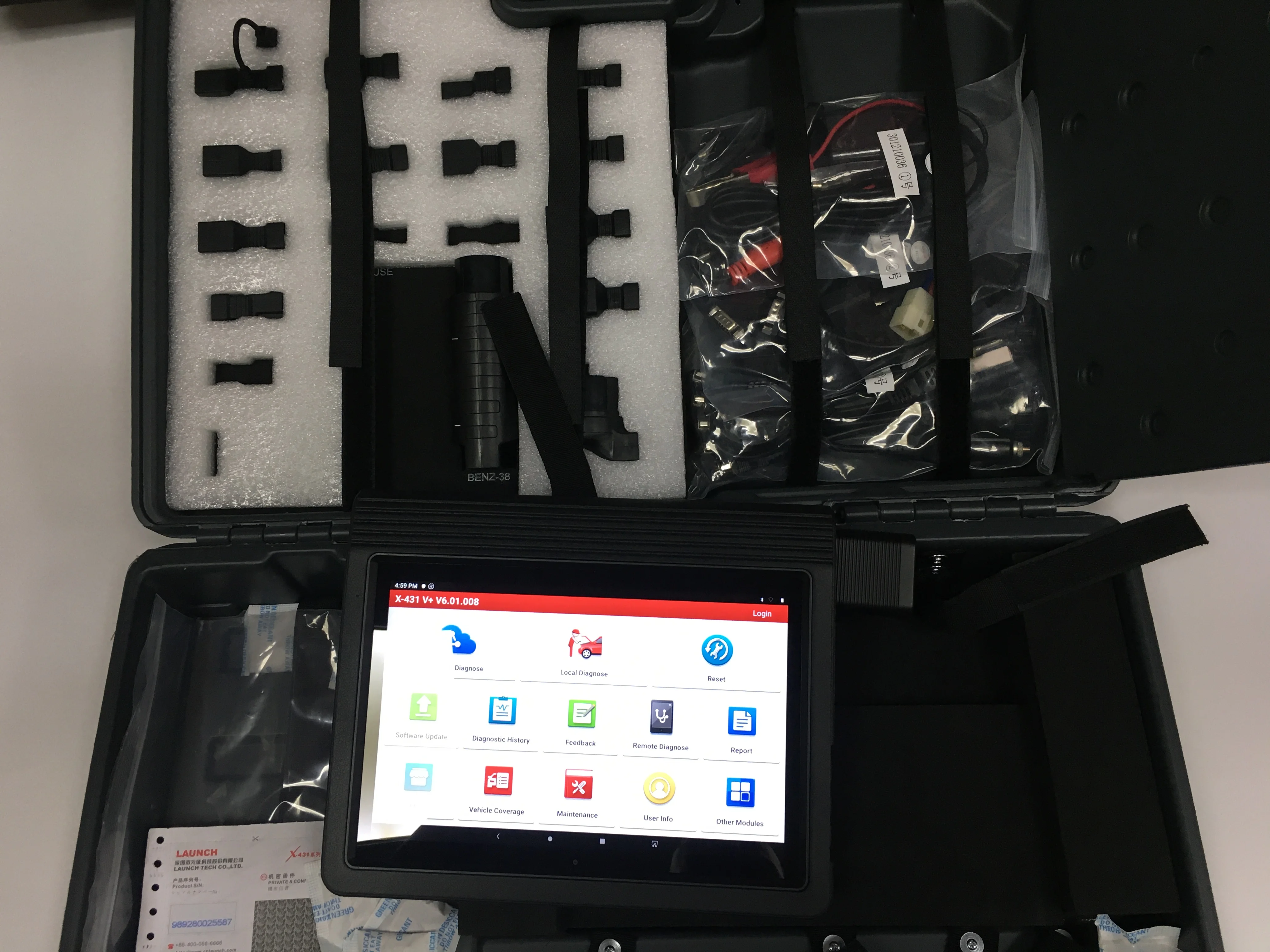 

Launch Digital X431V+ Auto G Scan Diagnostic Tool Scanner
