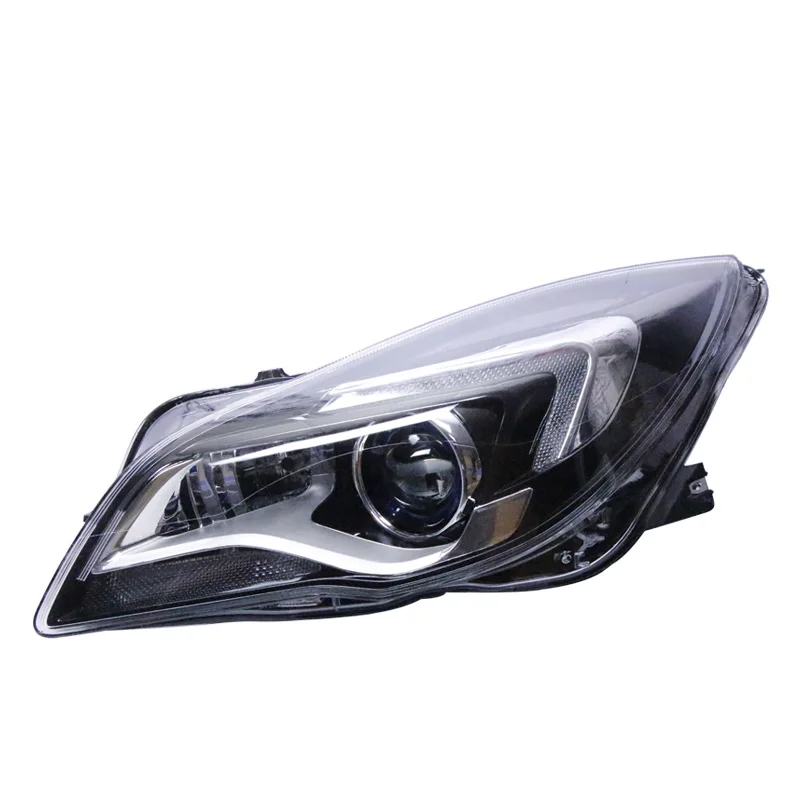 

Suitable for 14-16 new Regal headlight assembly retrofit LED daytime running light bifocal lens xenon headlight assembly