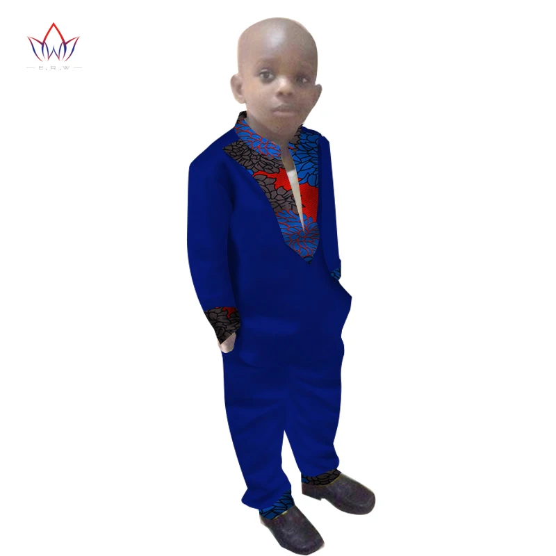 Одежда для мальчиков африканские Дашики детская одежда Длинные рукава плюс