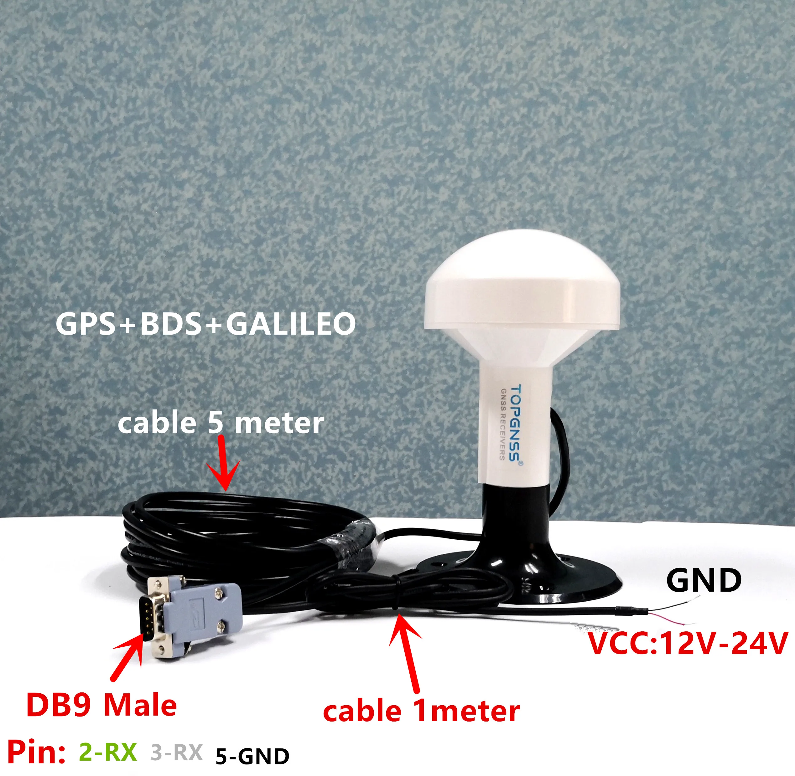 TOPGNSS 12 в RS232 протокол морской лодки корабля GPS GNSS приемник антенный модуль