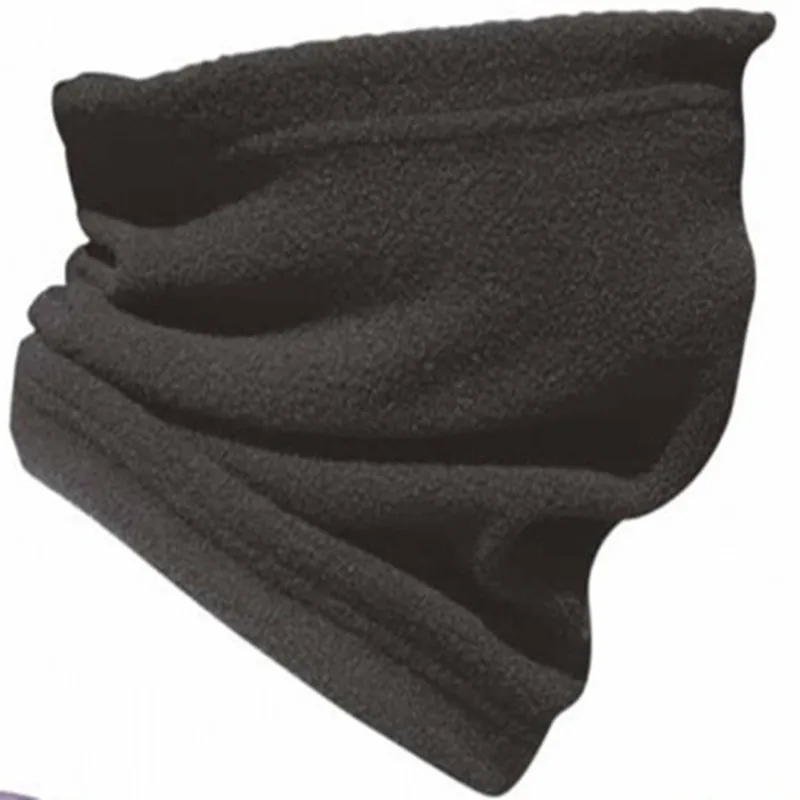 Уличные зимние теплые флисовые шарфы для шеи снуд велосипедные Шарфы мужские