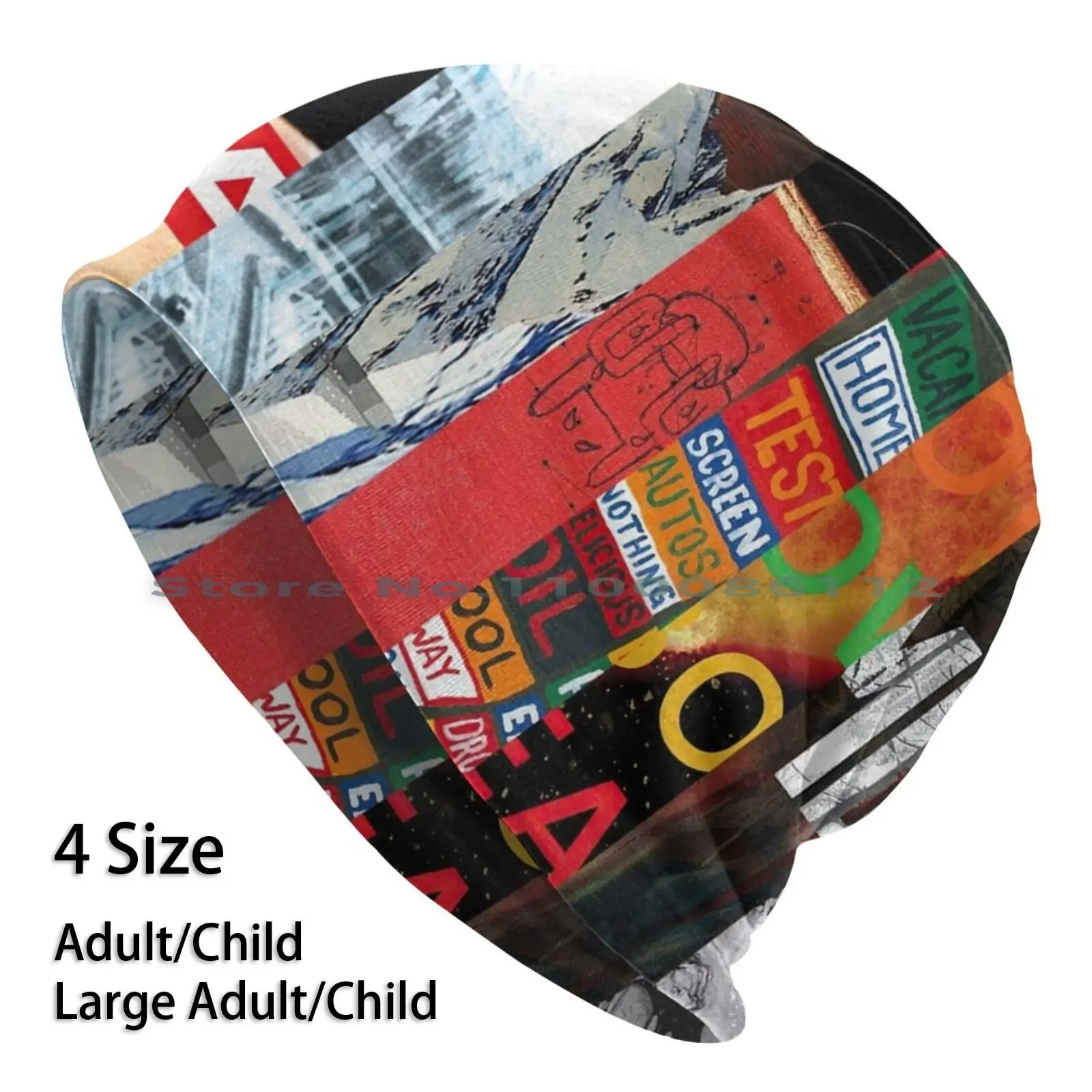 

Radiohead Album Mashup Beanies Knit Hat Radiohead Band Cover A Moon Shaped Pool Amnesiac Hail To The Thief In Rainbows Kid A Ok