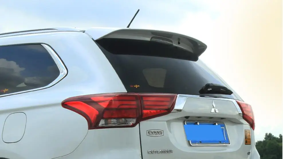 ABS Краски Автомобиля Заднее Крыло багажника выступ Спойлеры для Mitsubishi Outlander