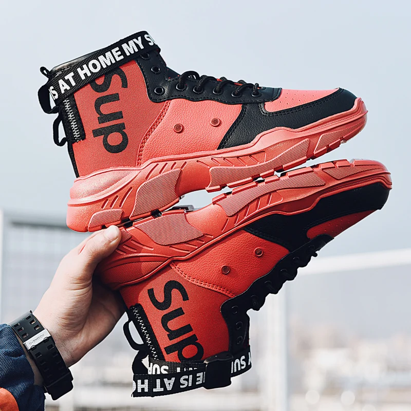 NIKEzi мужские высокие винтажные классические лоферы в форме сетки удобные