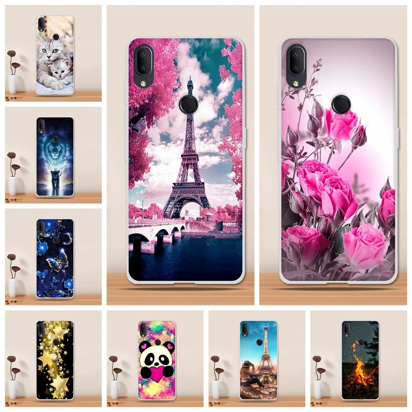 Чехол для Alcatel 3 V 2019 чехол 6 7 дюйма задняя крышка мягкий силиконовый из ТПУ