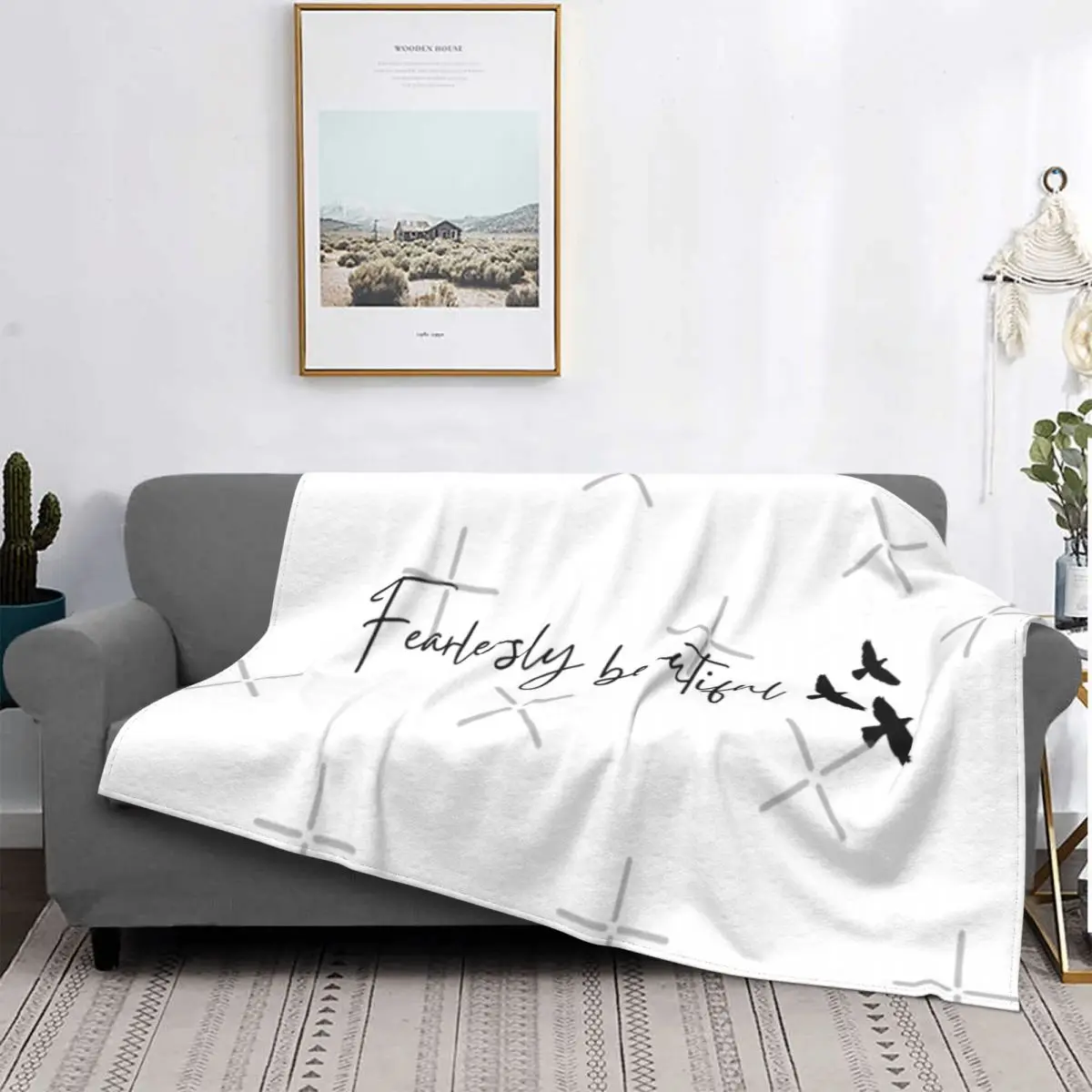 

Manta a cuadros para cama, Kawaii colcha para sofa, 150