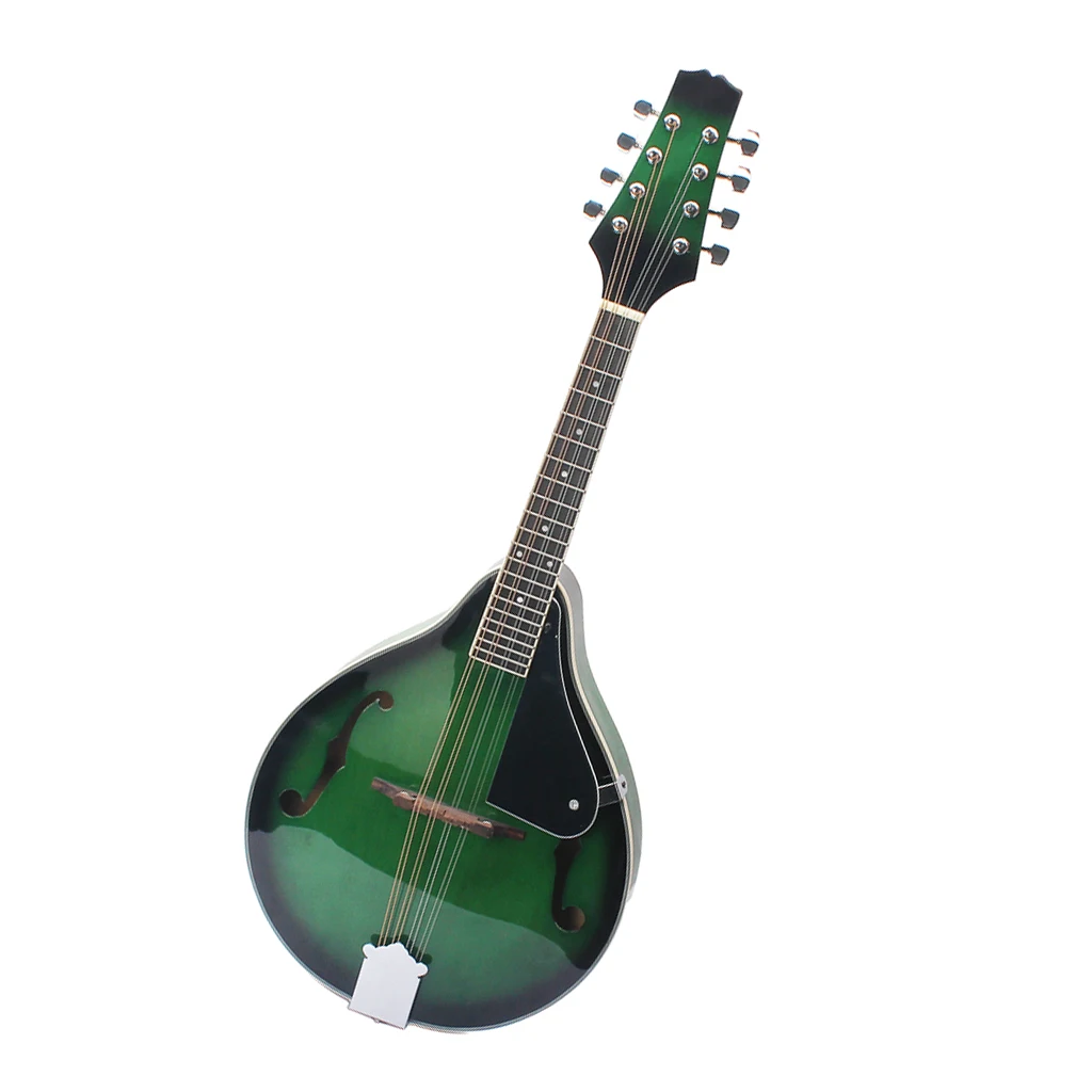 

A-Style 8 Strings Elegant Acoustic Mandolin Folk Instrument For Beginner