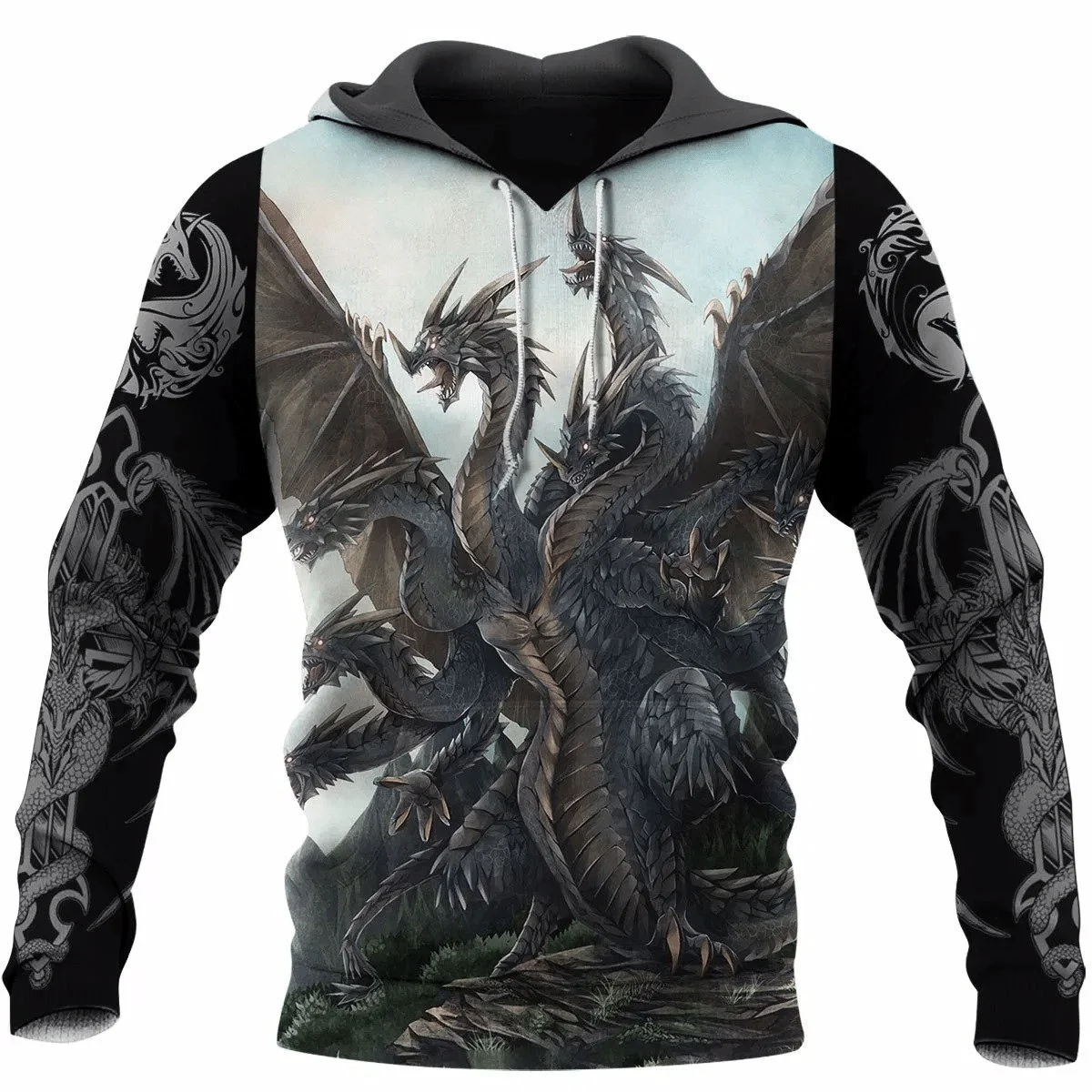 

CLOOCL Tattoo and Dungeon Dragon Hoodie 3D All Over Printed Men Women Pullover Long Sleeve Streetwear Unisex Casual Tracksuit