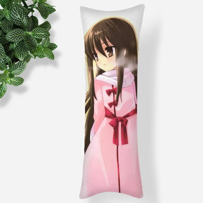 50x150 см чехол для подушки шейка шамуган No Shana 3D Двусторонний Шелковый Гладкий