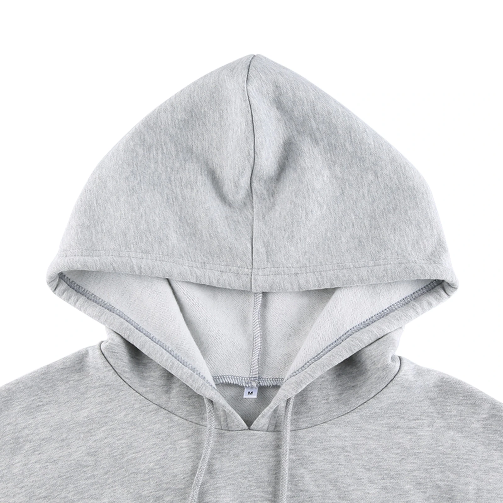 

Trendy Women sexy Crop autumn Tops Hoodie Casual Long Sleeve Solid Color Loose Fit Drawstring Sweatshirts