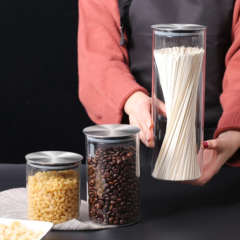 

Aminno Glass Jars Australia Non-Hole Cover Azucarero Lattice Typejar Bag Layer Type 201-300ml Cosas De Cosina Drawerjar Yogurt