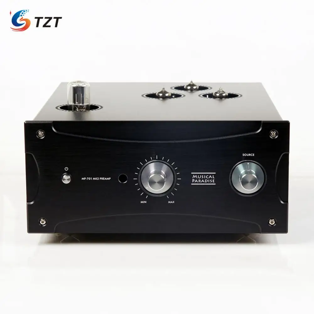 TZT MP-701-MK2 Tube усилитель предусилитель низкочастотный преобразователь DIP Gain Switch -