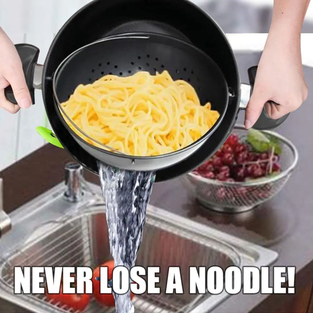 Кастрюля кухонная 2 в 1 с фильтром для воды и поворотным фильтром|Детские кухни| |