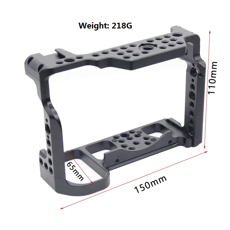 Alloy Camera Cage for Nikon Z6 Z7 W/ Arri Locaing Holes Shoe Mount fr Monitor Microphone Attach | Электроника