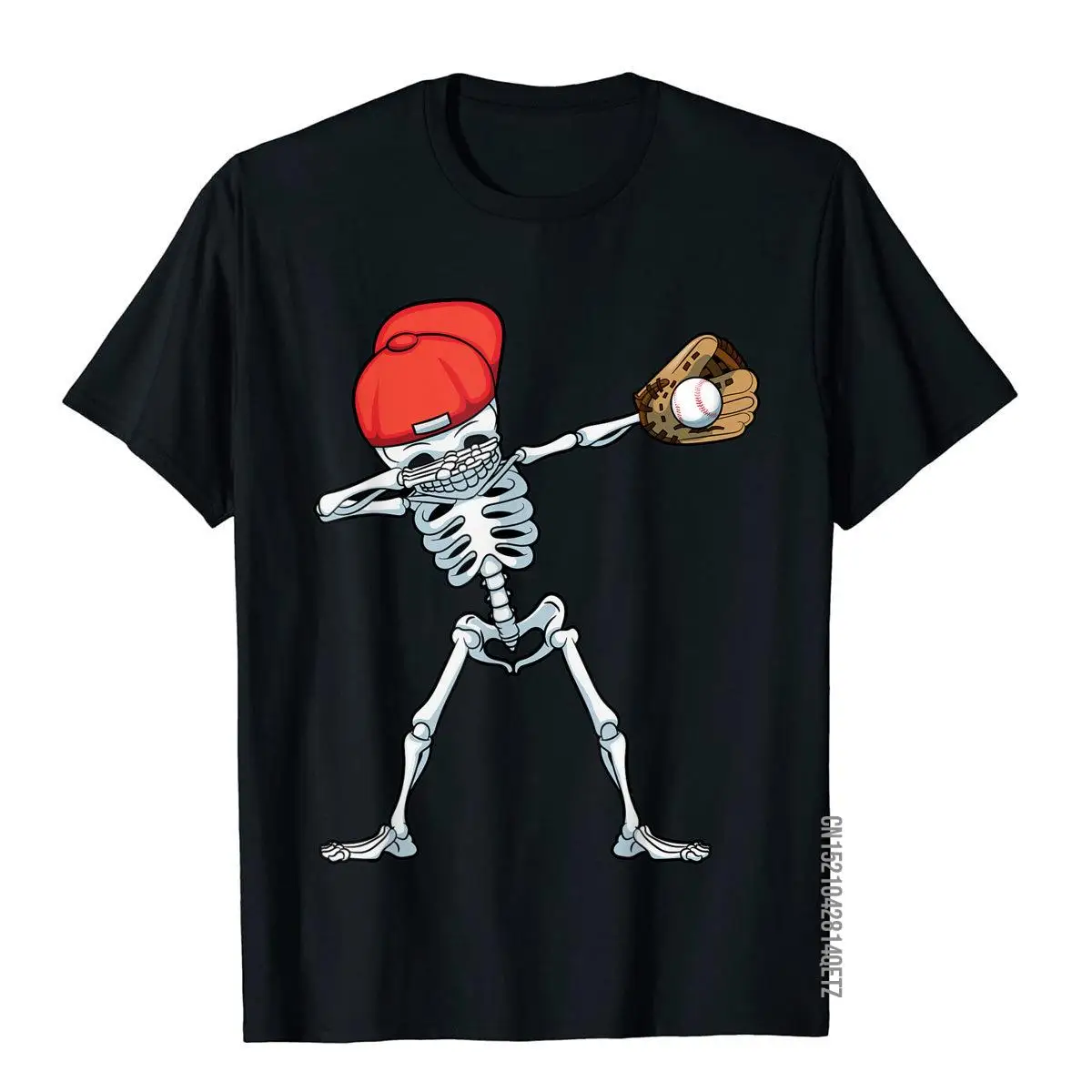 

Футболка Dabbing с изображением Бейсбольного скелета, забавные подарки на Хэллоуин, Топы И Футболки, брендовые новые хлопковые футболки для ма...